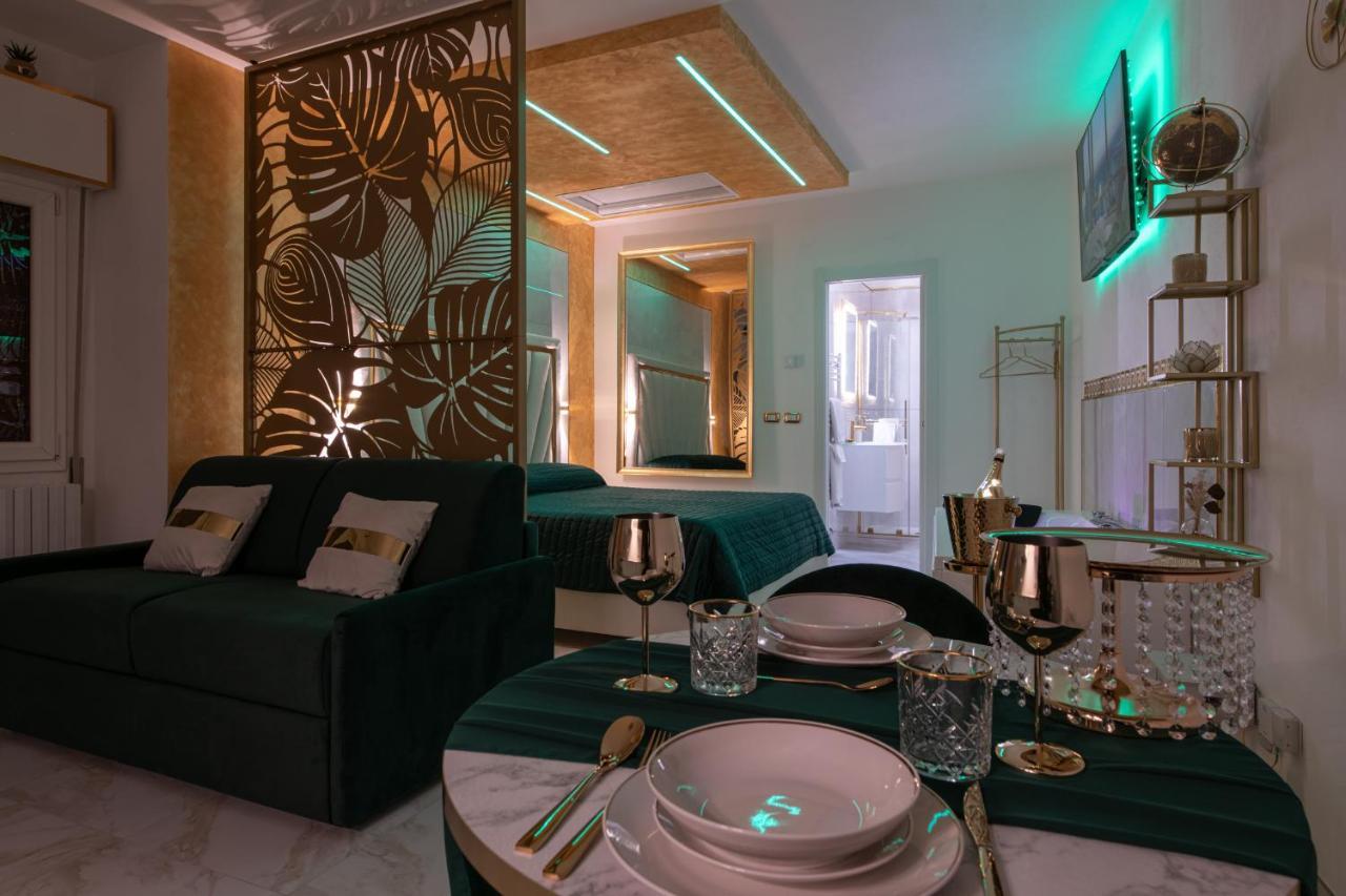 Fashion Apartment Gold Bologna With Jacuzzi & Car Garage المظهر الخارجي الصورة
